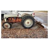 Ford Tractor with BLADE on Back