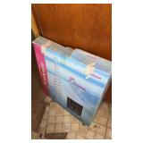 Sunbeam 7 foot chasing rope lights spiral tree