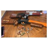 Big buck hunker toy gun , play tv hunting 2 toy