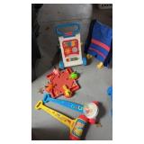 Group of kids toys