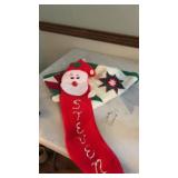 Grouping of Christmas decorations