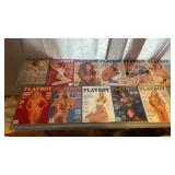11.   1991 Playboy magazines.