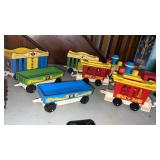 Fisher Price Circus Train Set, 2 Engines, Carts