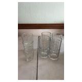 Lot of glass cups