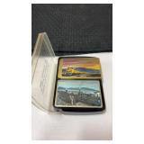 Union Pacific railroad driving of the golden