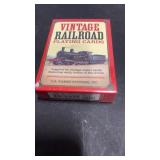 Sealed Vintage Railroad Playing Cards Deck