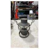 Dressel Irvington N.J. Clear Glass Railroad