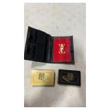 Union Pacific Leather Bridge Scoring Set with