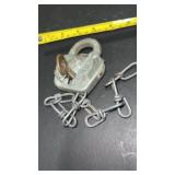 Vintage Keline Elkhart Padlock & Key