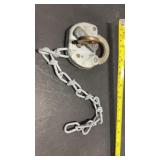 Vintage Adlake Padlock & Key