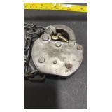 Grand Trunk Western Railroad Adlake Padlock & Key