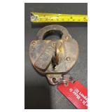 Missouri Pacific Railroad 1951 Padlock & Key