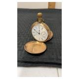 Rockford pocket watch  no glass on face of watch