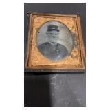 Tin Type Union Soldier, Missing Front Cover