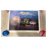 ï¿½Burlington Northernï¿½ Reprint Poster by John