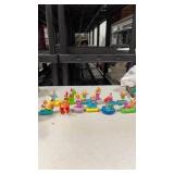 Lot of 12 McDonalds happy birthday train toys