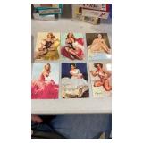 Gil Elvgrens calendar pinups 1-45 complete set in