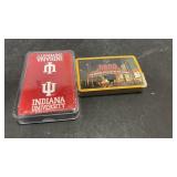 2 Sealed Playing Cards Indiana University , Reno