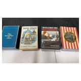 4 decks of playing cards 2 are sealed military
