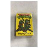 vintage Tmnt playing cards still in package