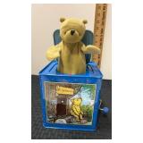 Schylling Winnie the Pooh musical jack in the box
