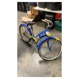 vintage Shelby Donald Duck bicycle (has been