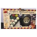 Golfers Billiard Game, Open Box, Looks Unused