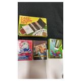 4 decks of playing cards 1 sealed in pkg