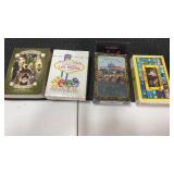 4  decks of playing cards 2are sealed in pkg