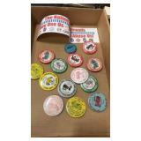 Miscellaneous tractor pinbacks