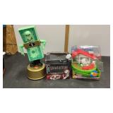 3 Motion Banks, Money, Skeleton & Cat & Mouse,