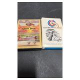 2 Aeronautical Playing Card Decks, Red Baron &
