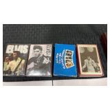 4 decks of Elvis playing cards 2 are sealed