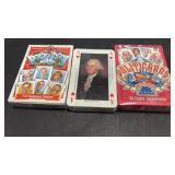3 Sealed Decks Political Playing Cards