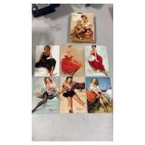 Gil Evlgrens Calendar pinups 46-90 mint