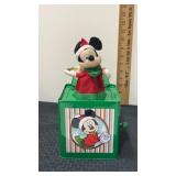 Disney Christmas, Mickey Mouse Jack-in-the-Box