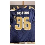 Grant Wistrom NFL Rams Reebok Jersey Size Large