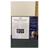 United States presidents $1 coins Woodrow Wilson