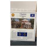 Virginia  The first statehood Quarters and stamps