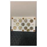 1942-1945  U.S. Wartime silver nickels