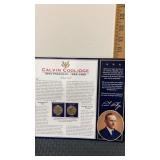 United States presidents $1 coins  Calvin