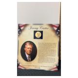 United States presidents medal and stamps  jimmy