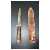 Kutmaster Knife with Leather Sheath