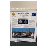 Delaware The first statehood Quarters and stamps
