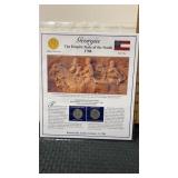 Georgia The first statehood Quarters and stamps