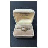 18k gold electroplated Avon gold tone ring