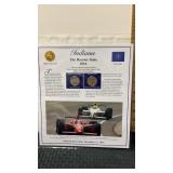 Indiana  The first statehood Quarters and stamps