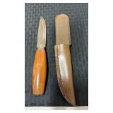 Sandvik laminated  sweeden steel wood handle