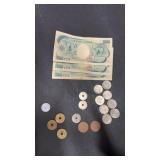 3,986ï¿½ Japanese Yen, Coins, Bills