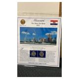 Missouri  The first statehood Quarters and stamps